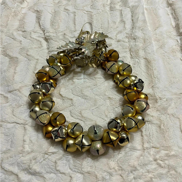 None Other - JINGLE BELL DOOR WREATH Door, Walk decor, Christmas Holiday gifts/decor